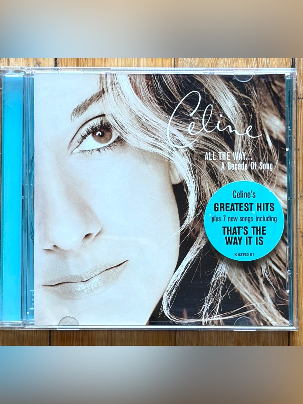 Iconic Céline Dion - All The Way CD
Intact Hype Sticker
Excellent Condition